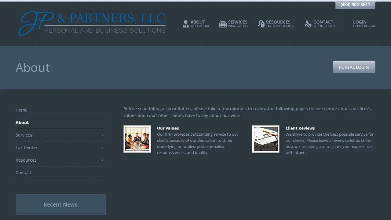 JP & Partners, LLC page