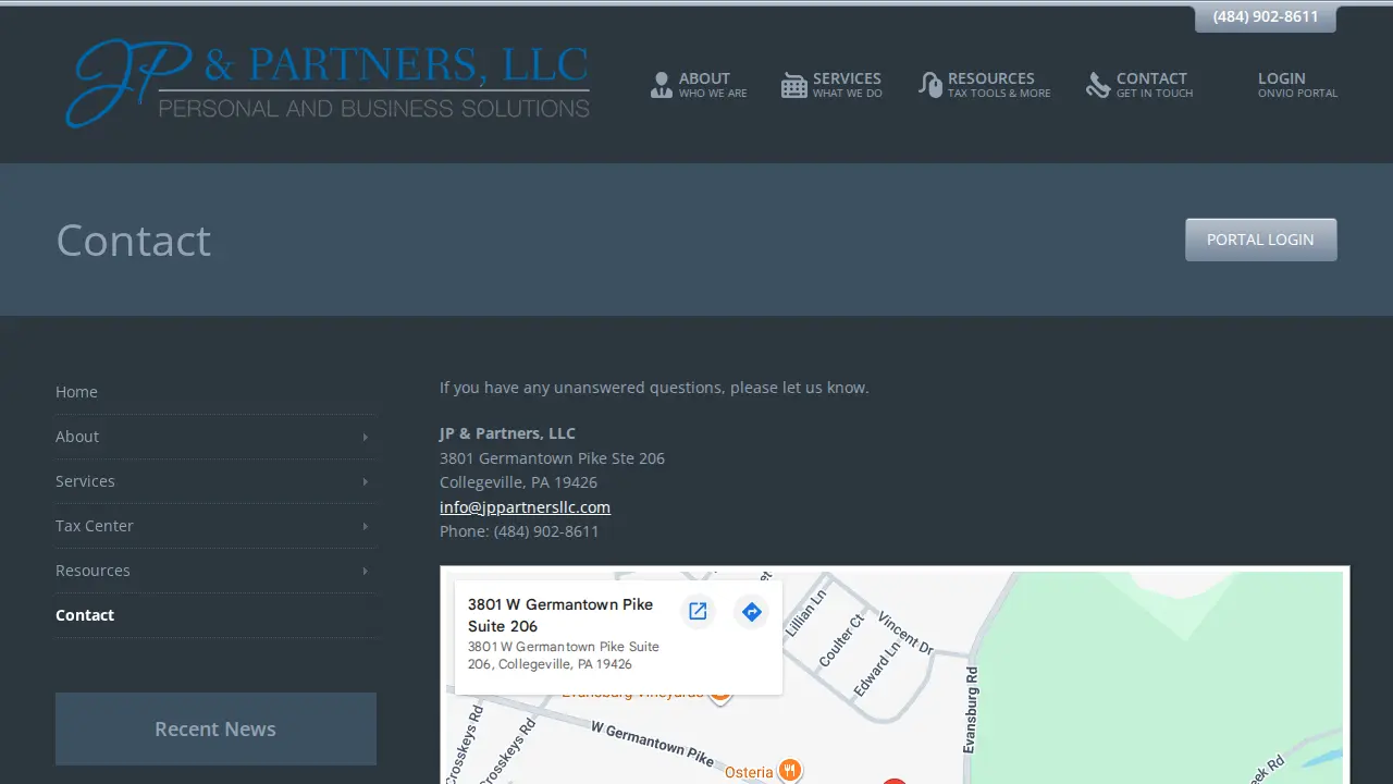 JP & Partners, LLC page