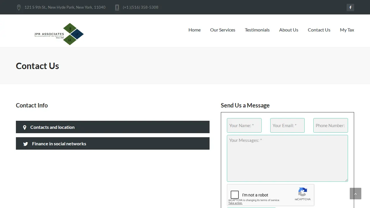 Jpr Associates page