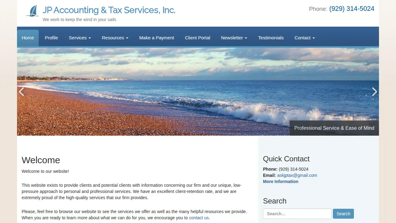 JP Accounting & Tax Services, Inc./J. Andrew Nam, CPA