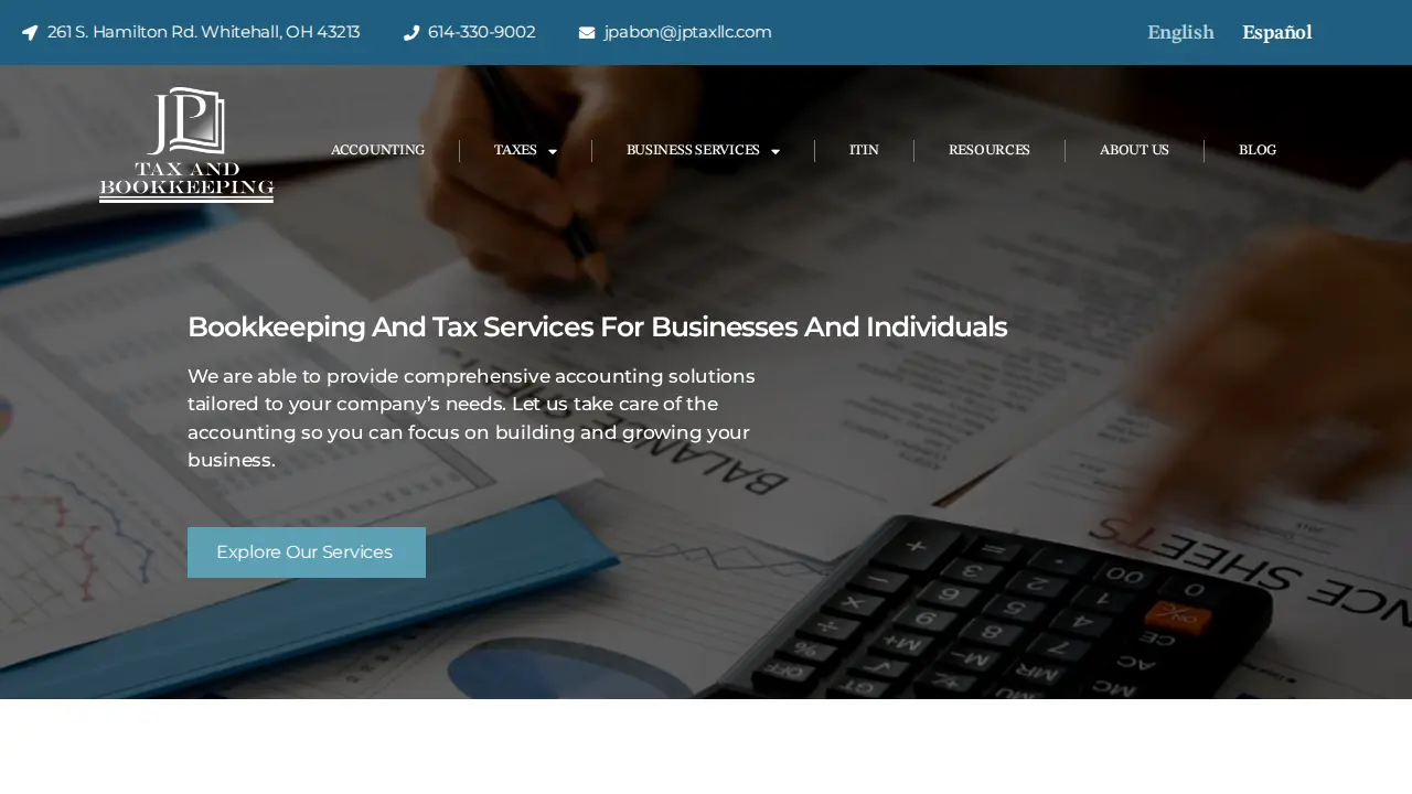 JP Tax and Bookkeeping LLC