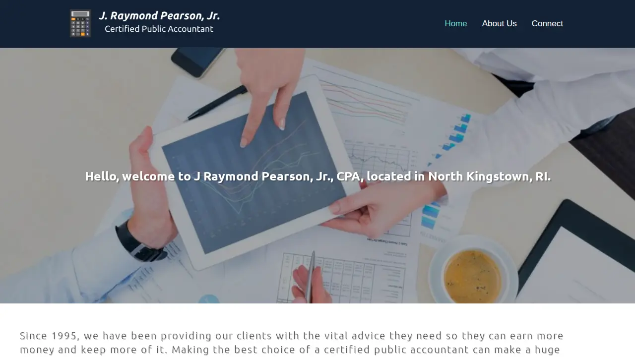 J Raymond Pearson, Jr. CPA