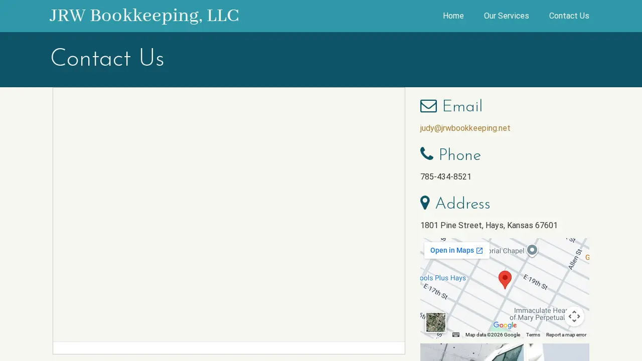 JRW Bookkeeping, LLC page