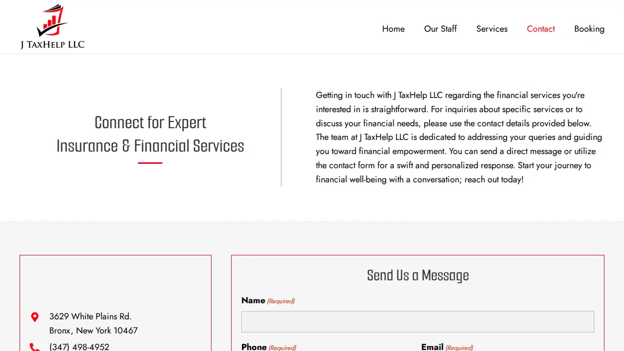 J TaxHelp LLC page