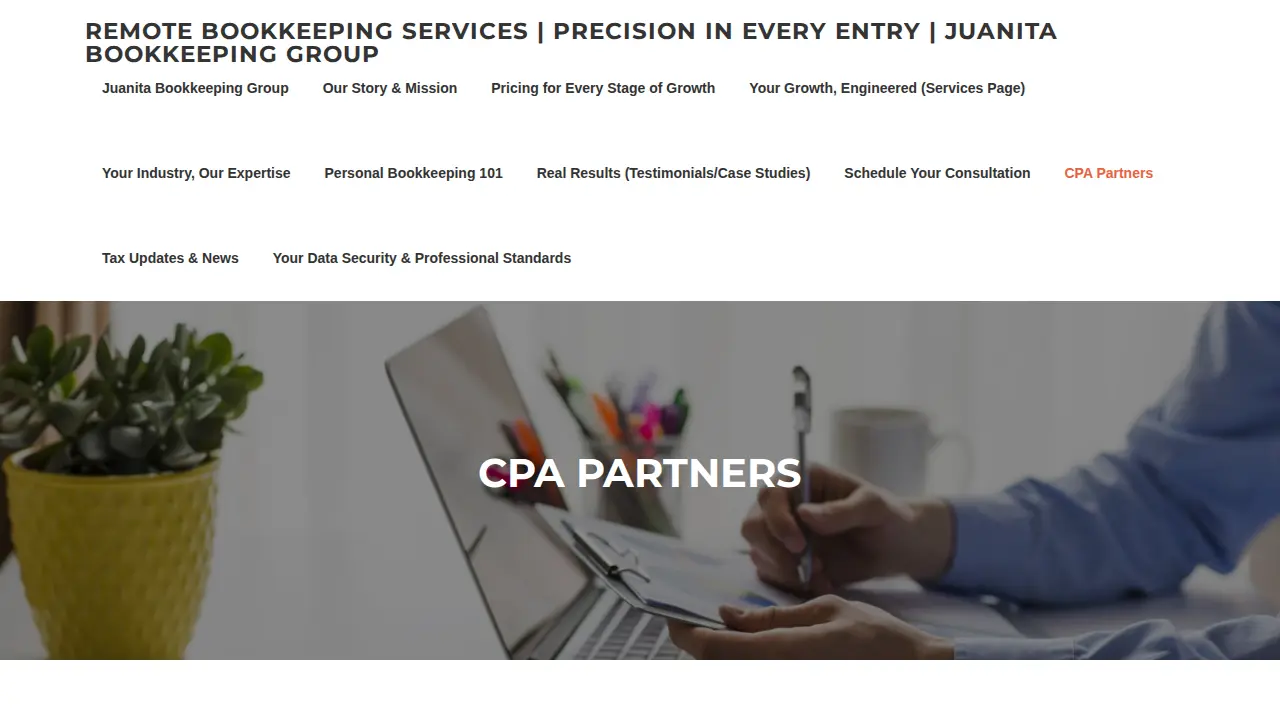 Juanita Bookkeeping Group page