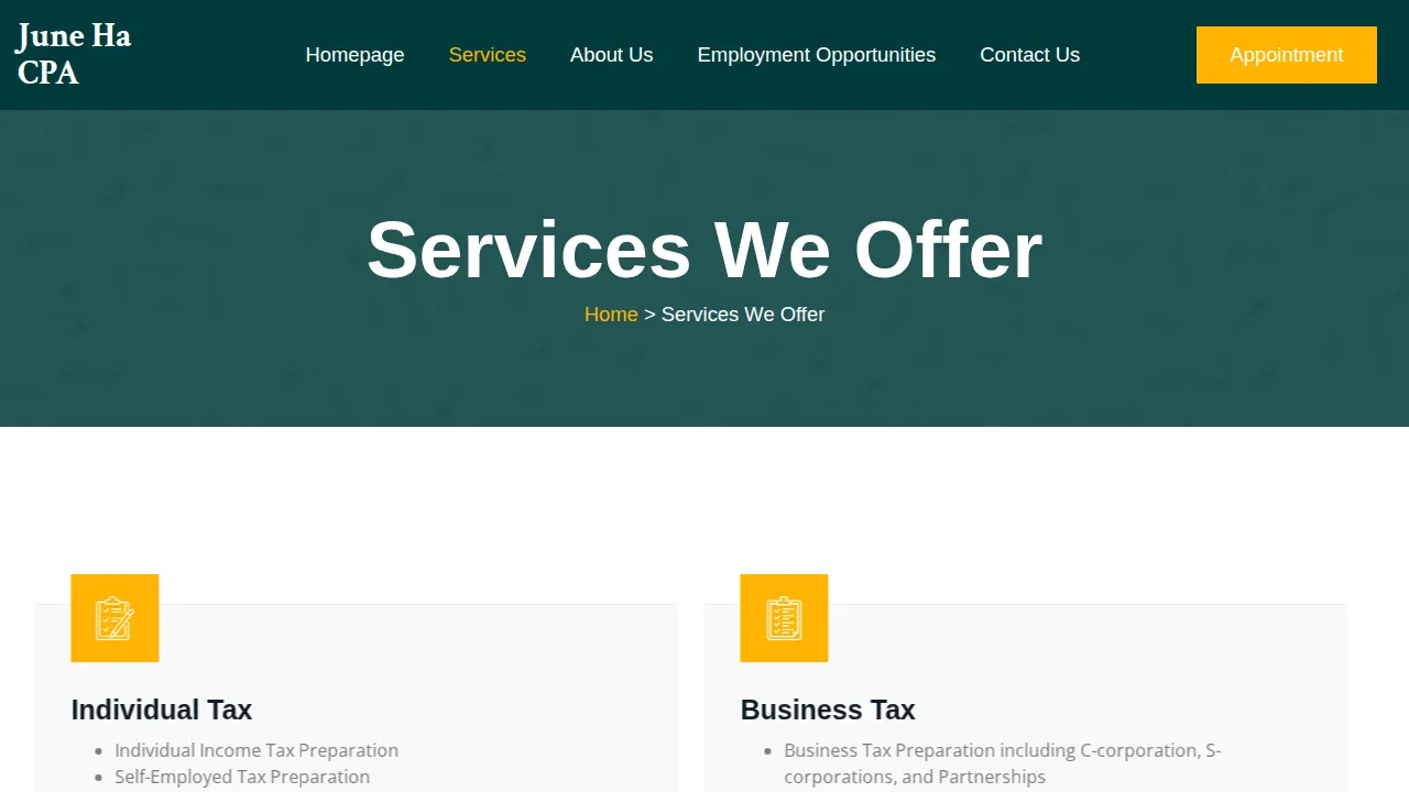 June Ha CPA page
