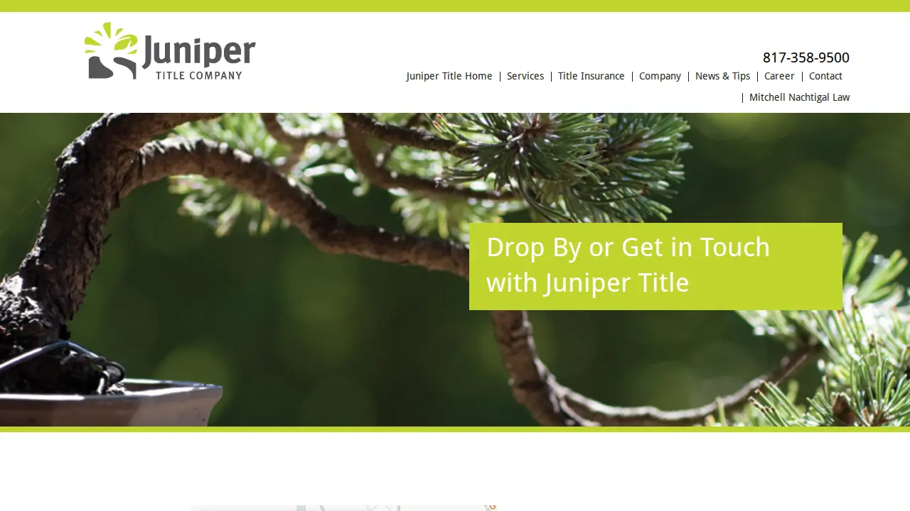 Juniper Title, Inc page