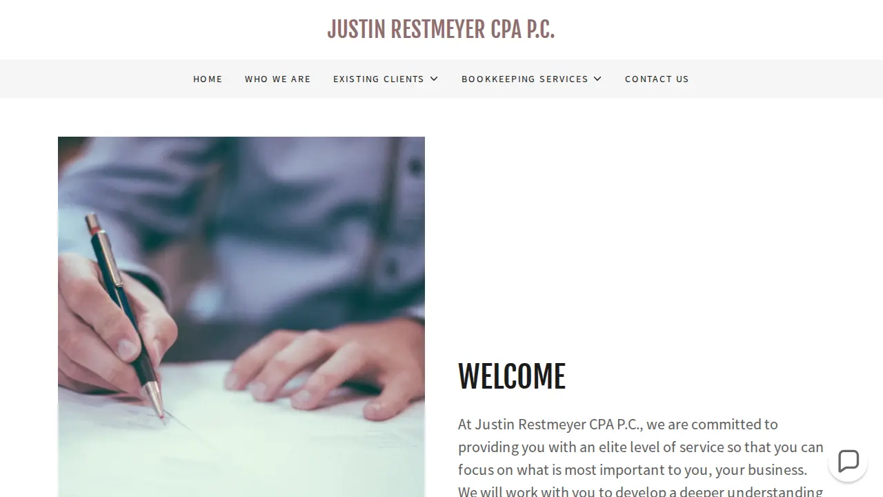 Justin D. Restmeyer CPA page