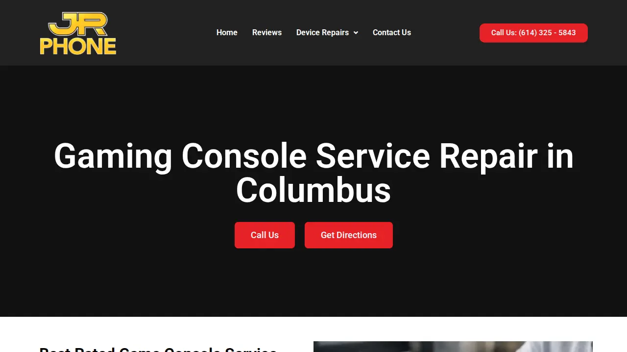JPR- Phone & Console Repair Xbox Nintendo PlayStation page