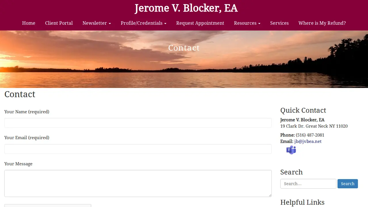 Jerome V. Blocker, EA