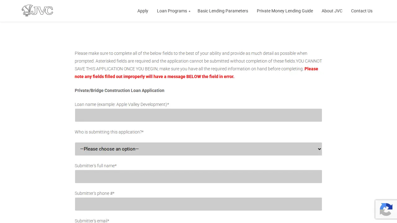 Joint Venture Capital, LLC page
