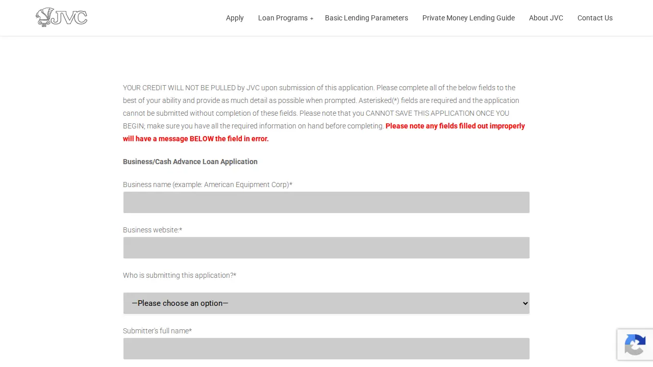 Joint Venture Capital, LLC page