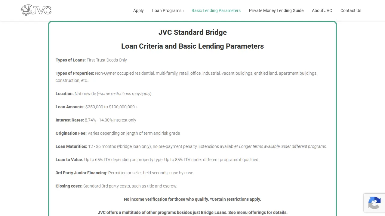 Joint Venture Capital, LLC page