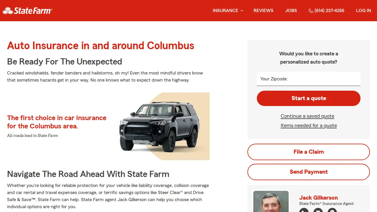 Jack Gilkerson - State Farm Insurance Agent page