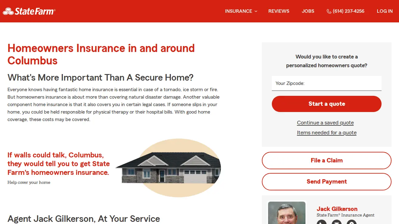 Jack Gilkerson - State Farm Insurance Agent page