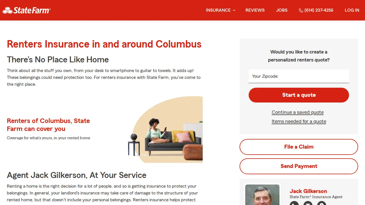 Jack Gilkerson - State Farm Insurance Agent page