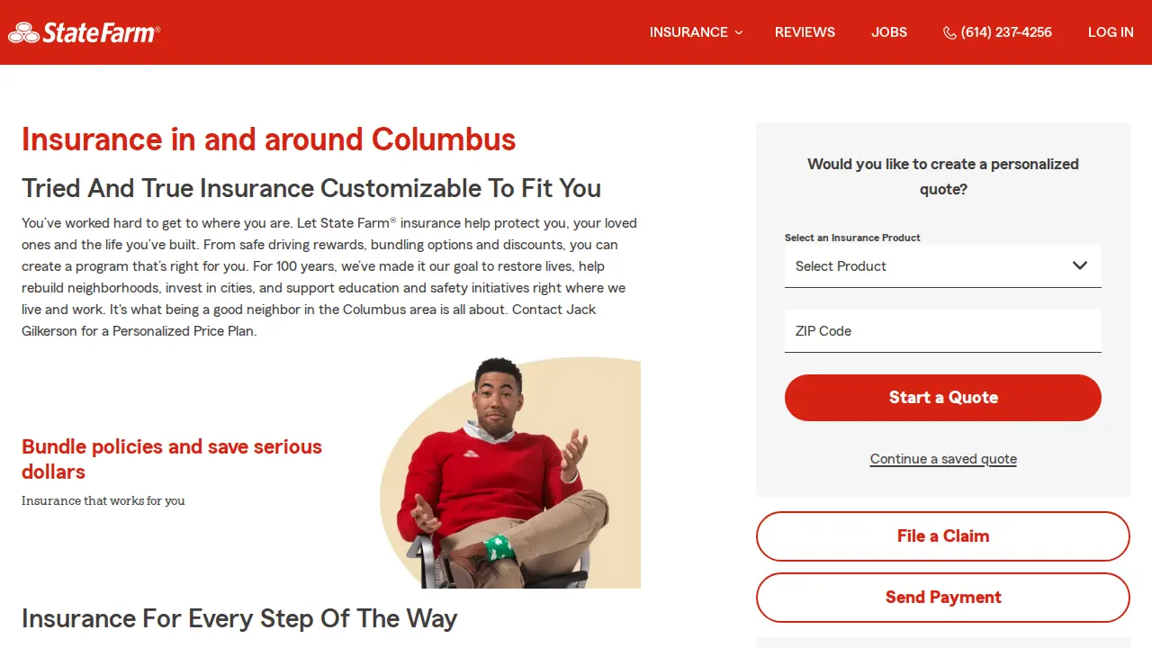 Jack Gilkerson - State Farm Insurance Agent page