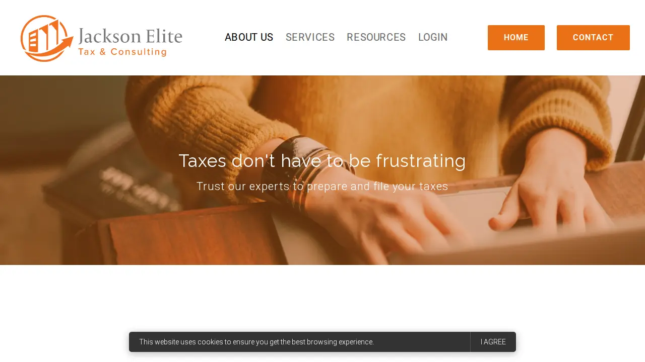 Jackson Elite Tax and Consulting page