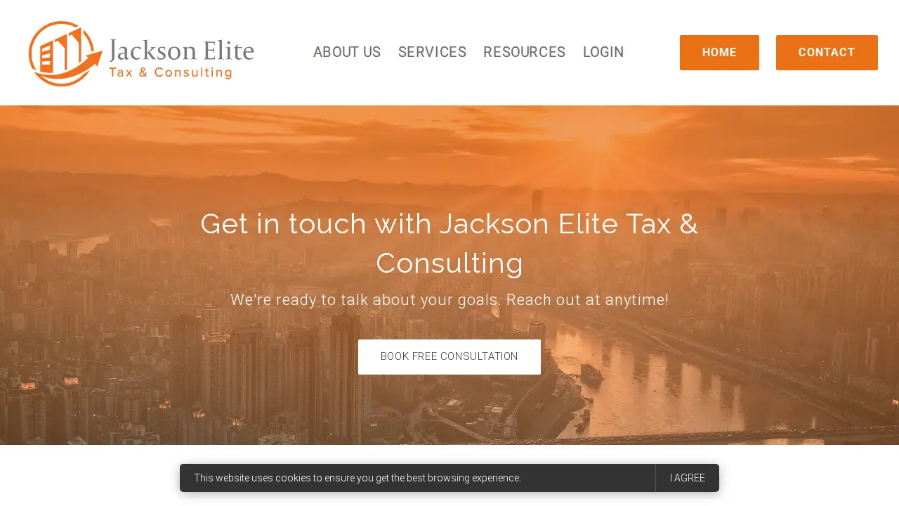 Jackson Elite Tax and Consulting page