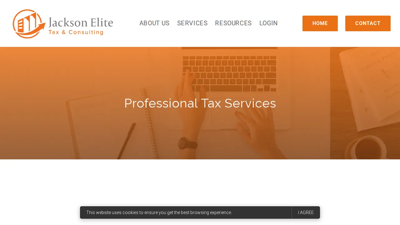 Jackson Elite Tax and Consulting page