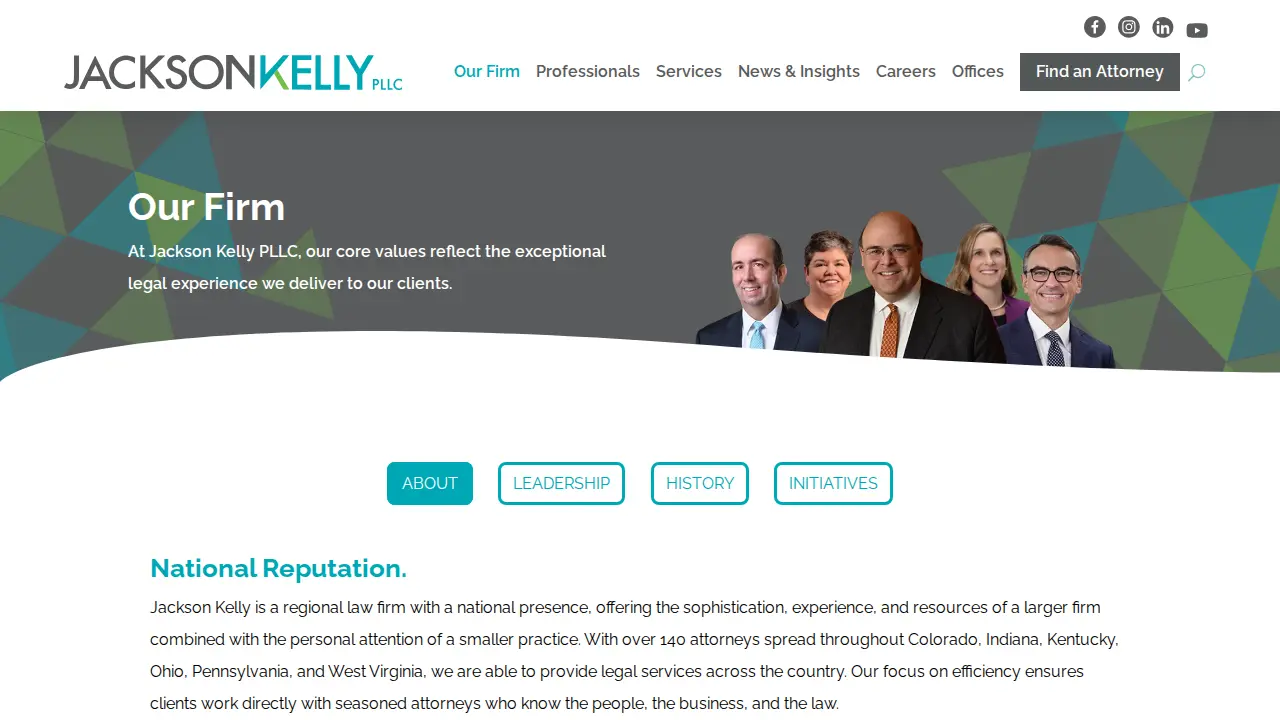 Jackson Kelly PLLC page