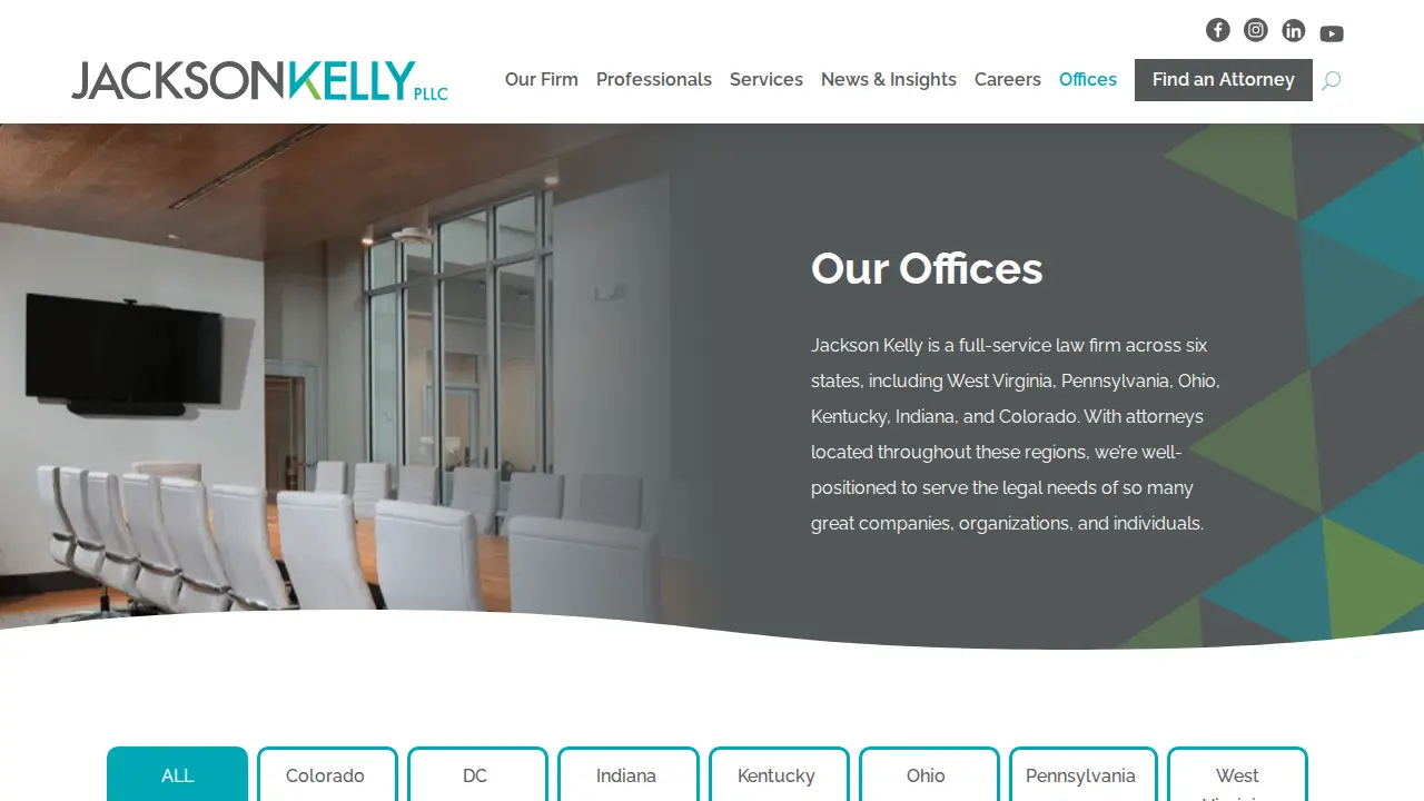 Jackson Kelly PLLC page