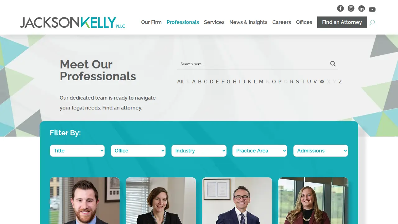 Jackson Kelly PLLC page