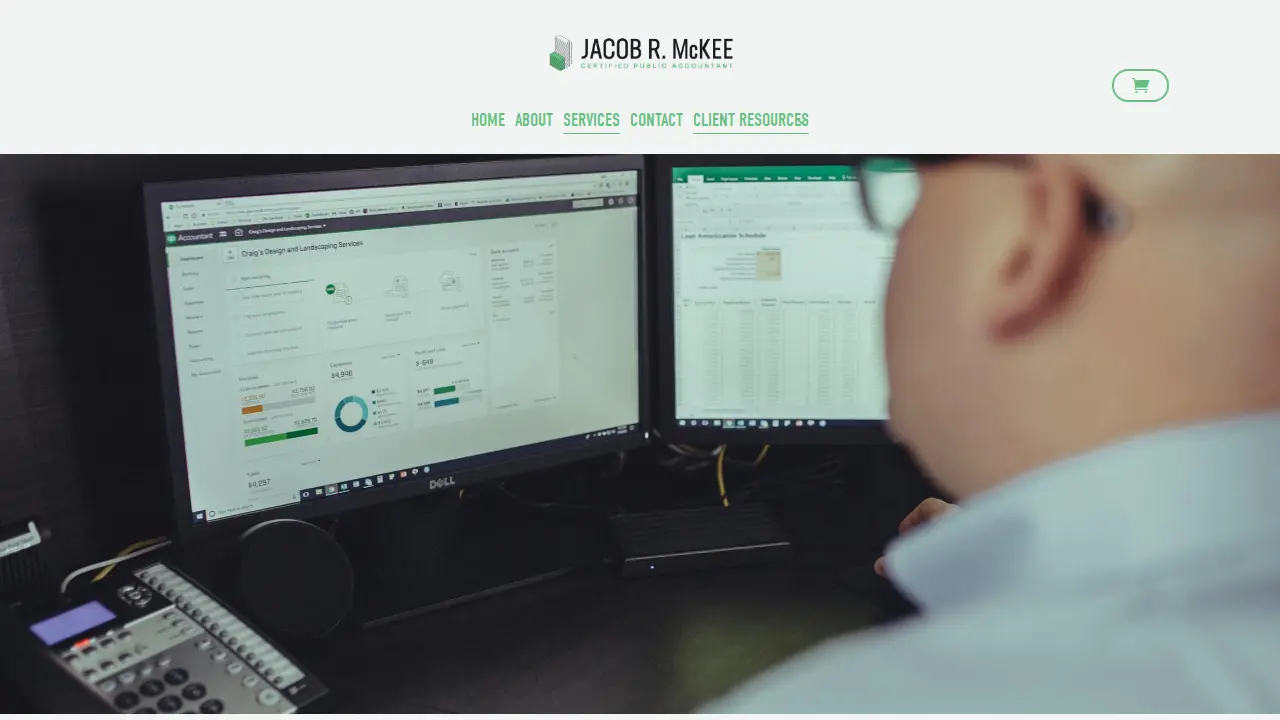 Jacob R. McKee, CPA, LLC page