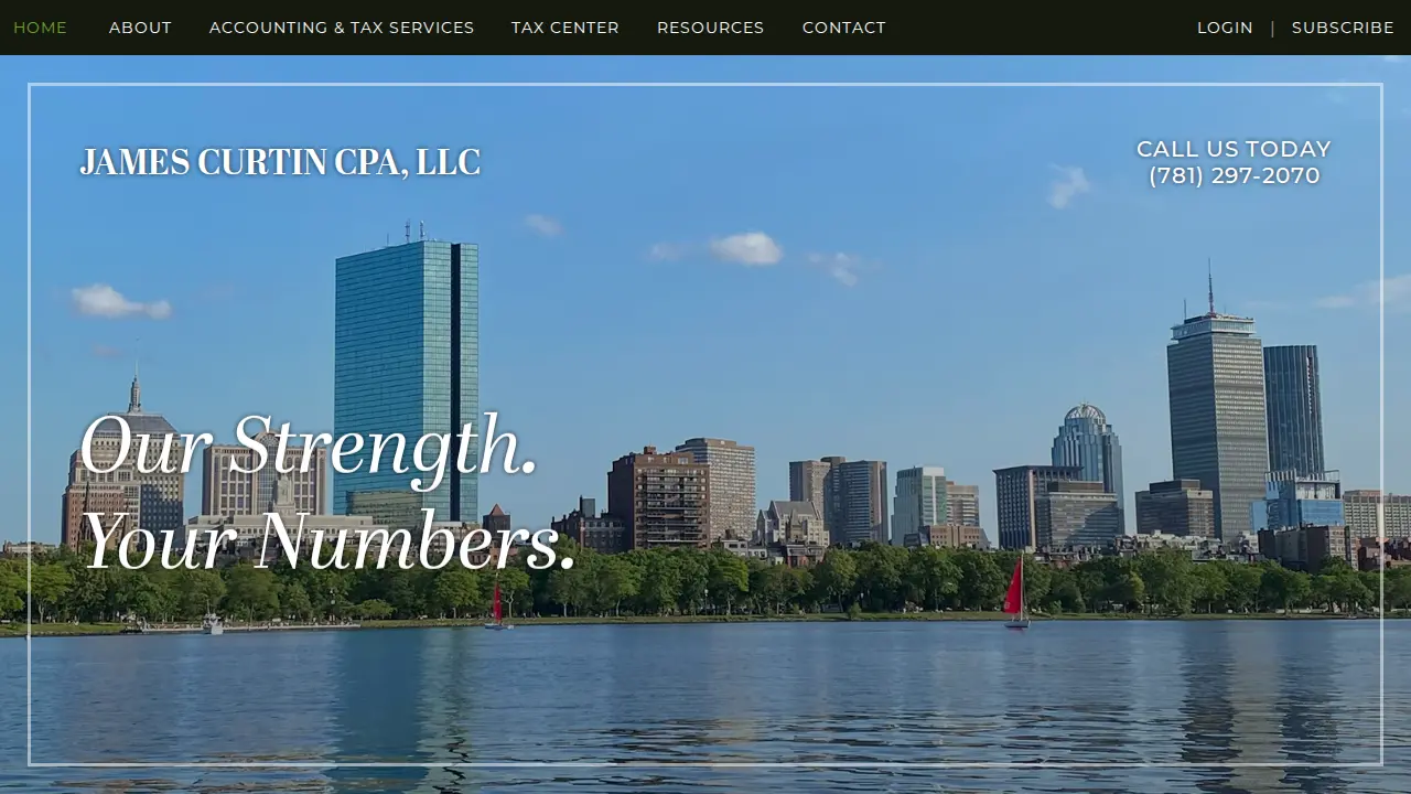 James Curtin CPA LLC page