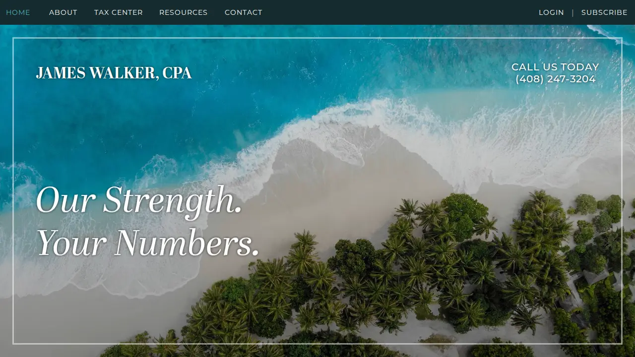 Walker James P CPA page