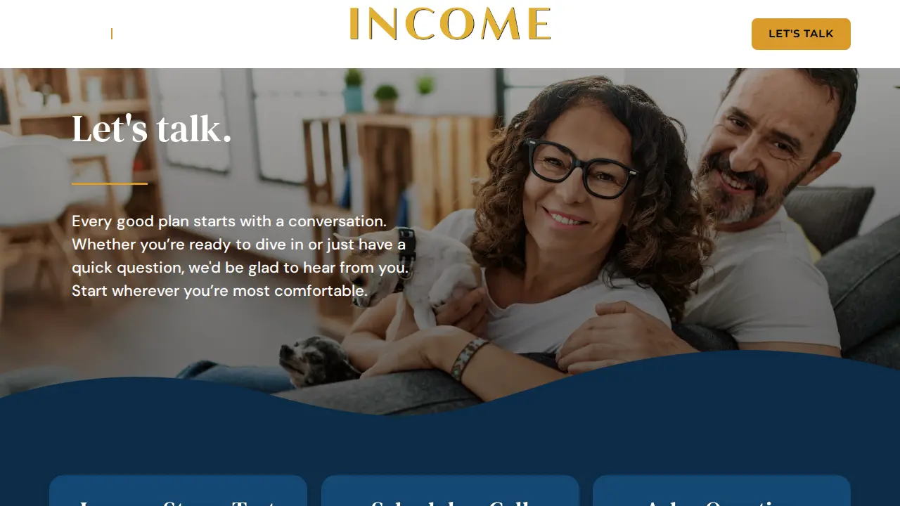 Jamiel Financial Advisors page
