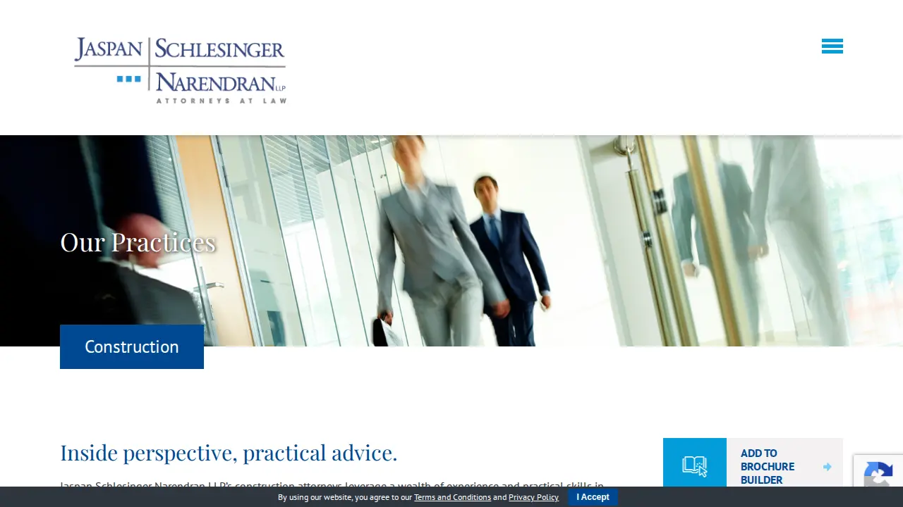 Jaspan Schlesinger LLP page