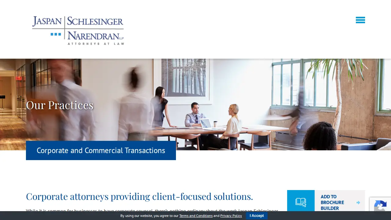 Jaspan Schlesinger LLP page
