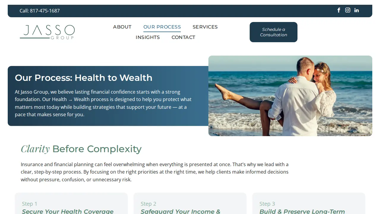 Jasso Insurance & Financial Services LLC page