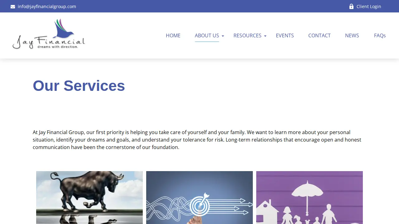 Jay Financial Group, Inc. page