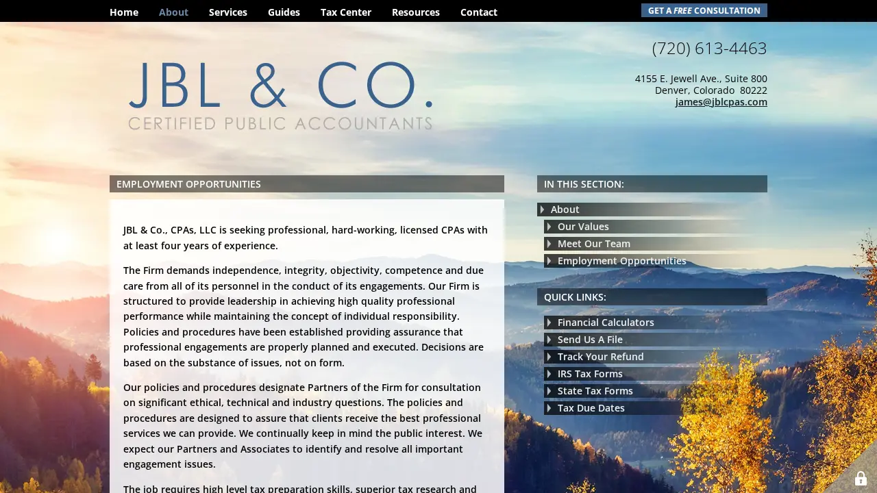 JBL & Co., CPAs, LLC page