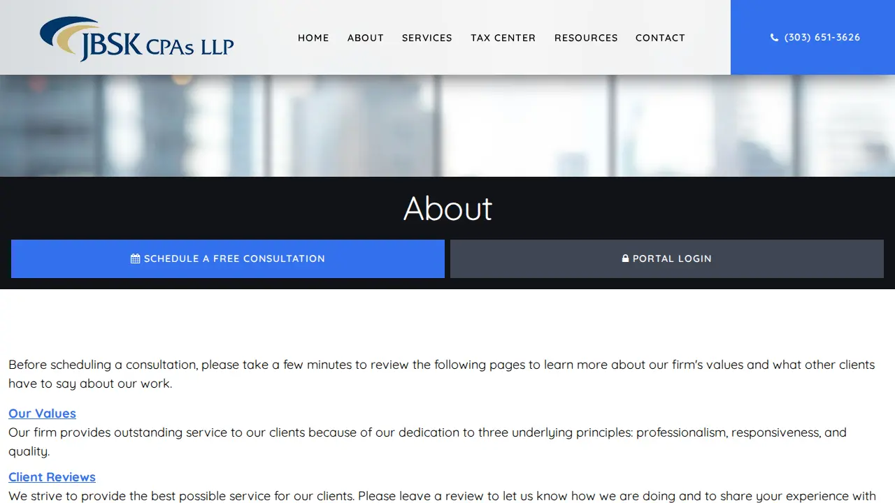 JBSK CPAs LLP page