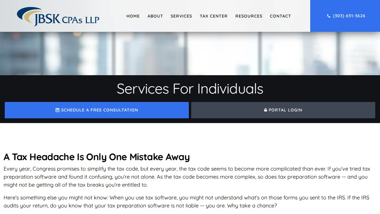 JBSK CPAs LLP page