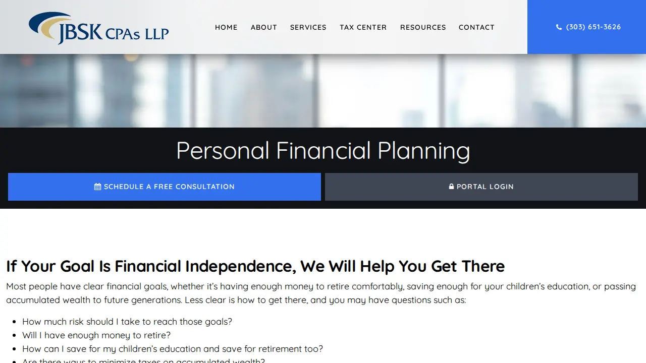 JBSK CPAs LLP page