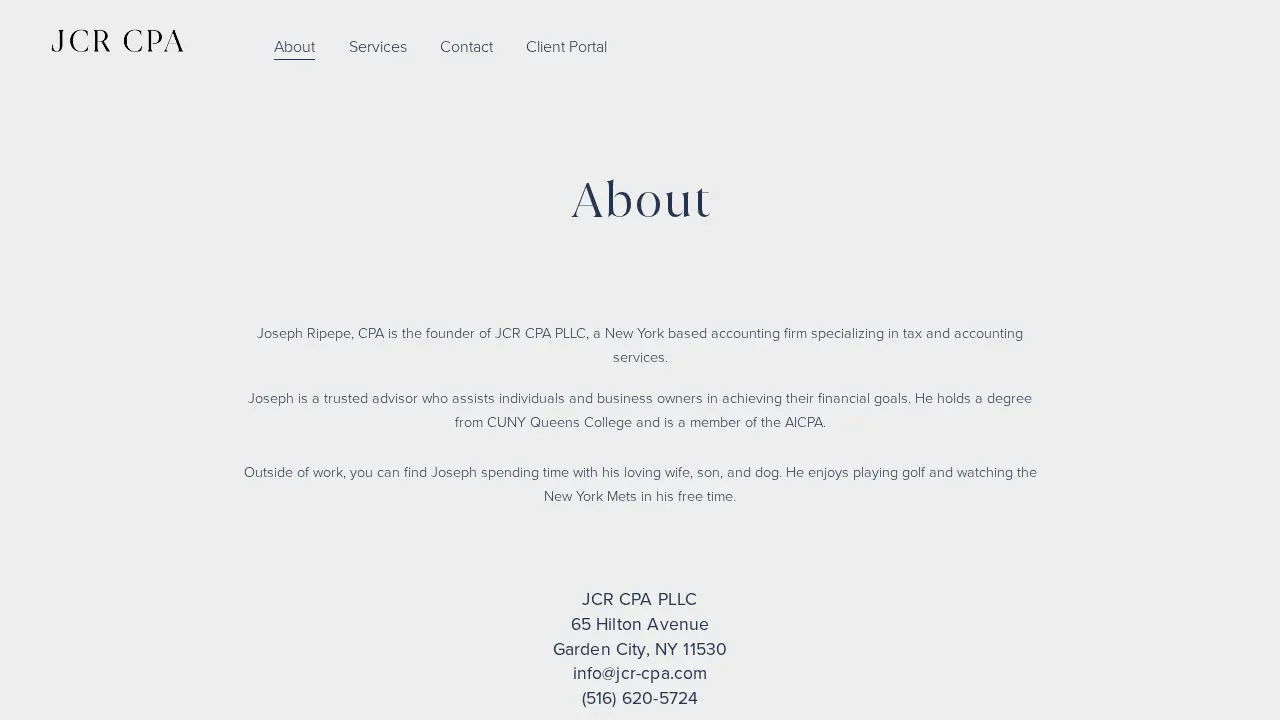 JCR CPA PLLC page