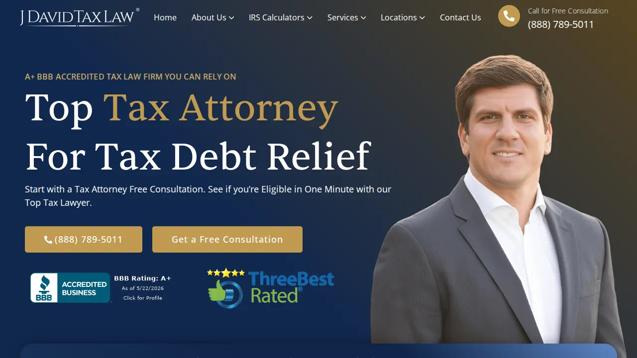 J. David Tax Law page