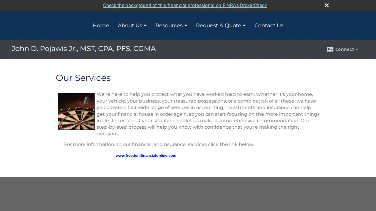 John D. Pojawis Jr., MST, CPA, PFS, CGMA page