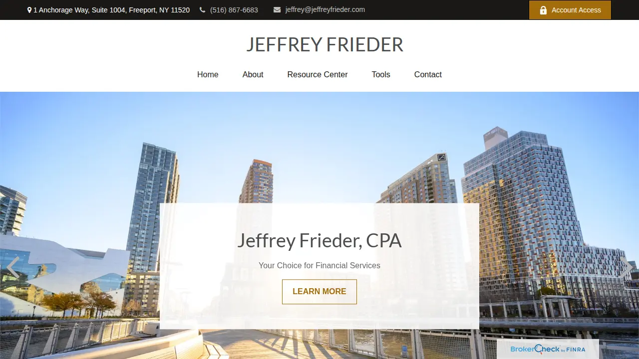 Frieder Jeffrey M page