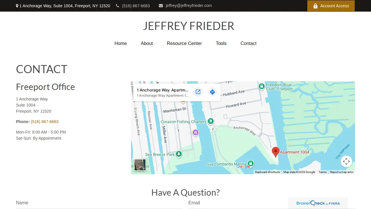 Frieder Jeffrey M