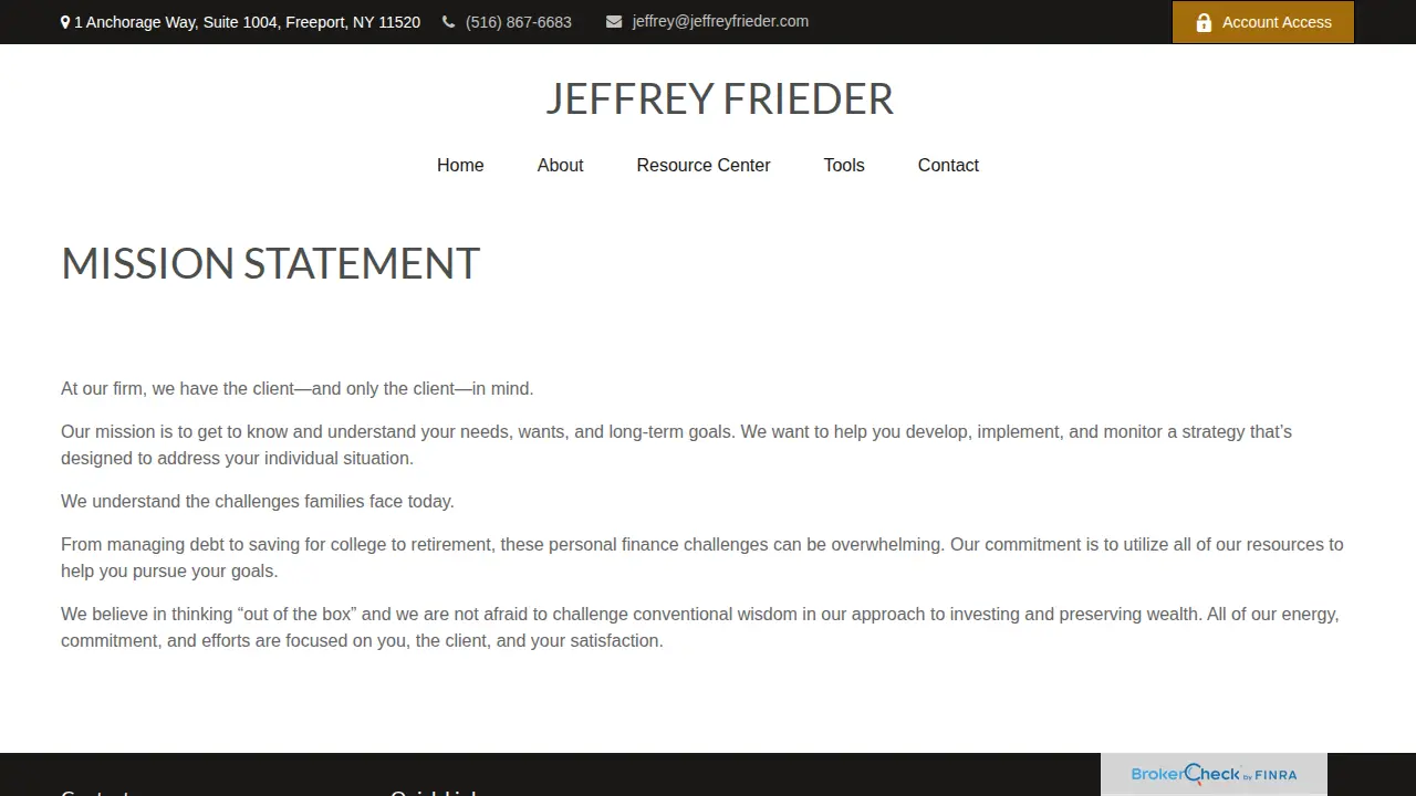 Frieder Jeffrey M page