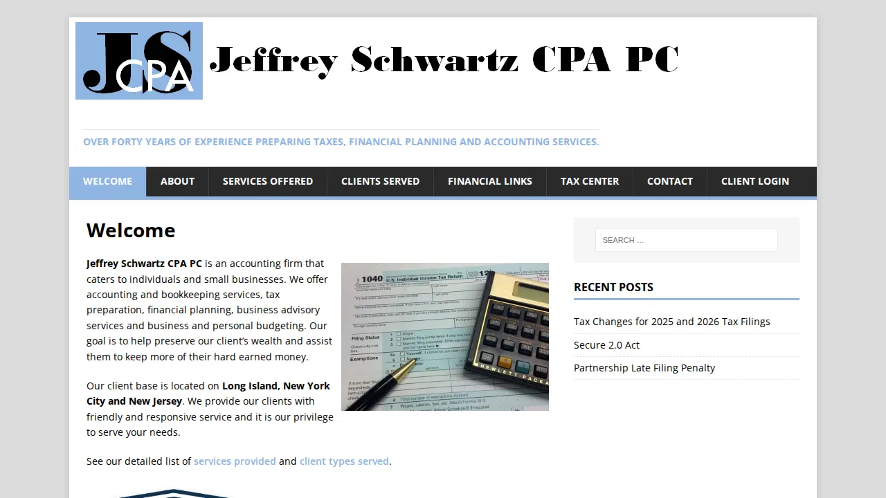 Jeffrey Schwartz CPA