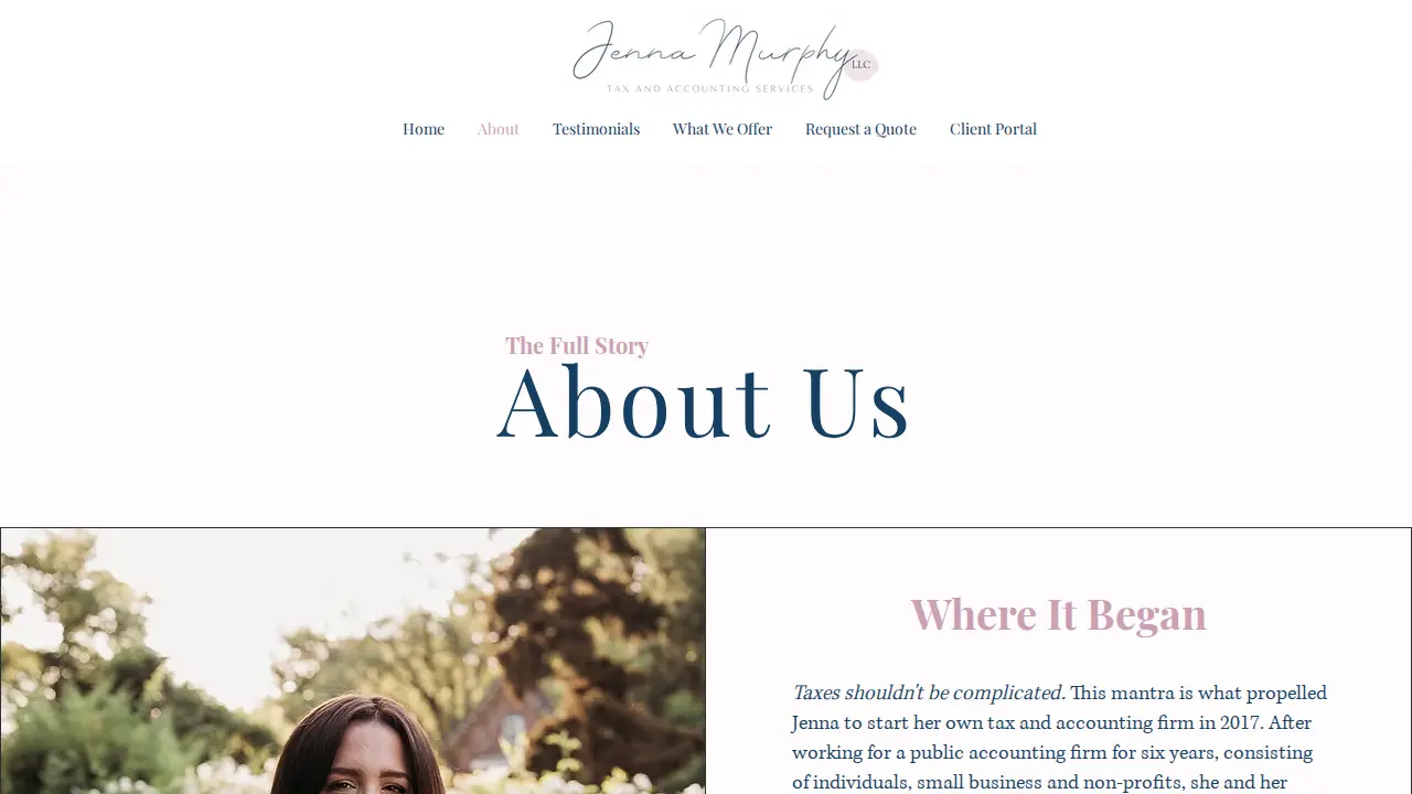 Jenna Murphy LLC page