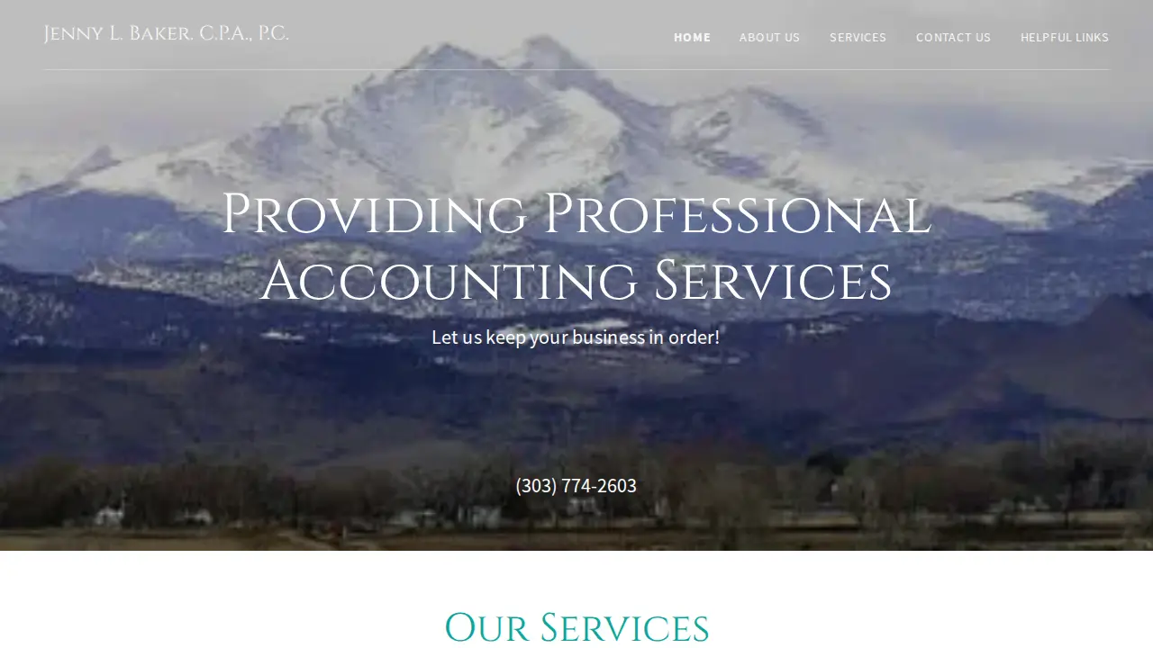 Jenny L Baker CPA PC