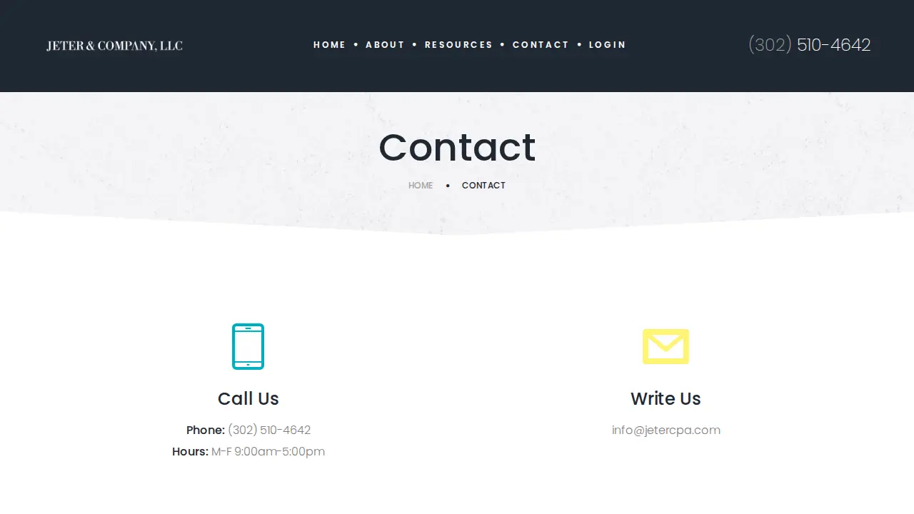 Jeter & Company, LLC page