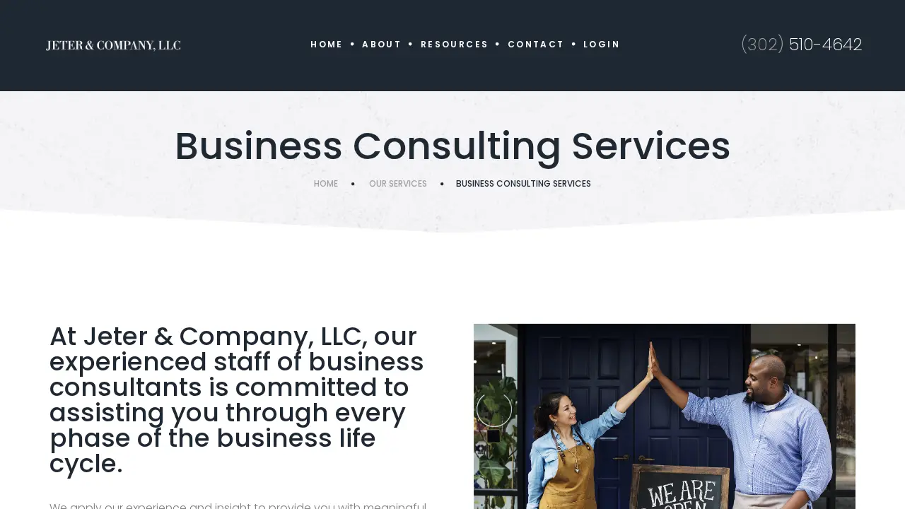 Jeter & Company, LLC page